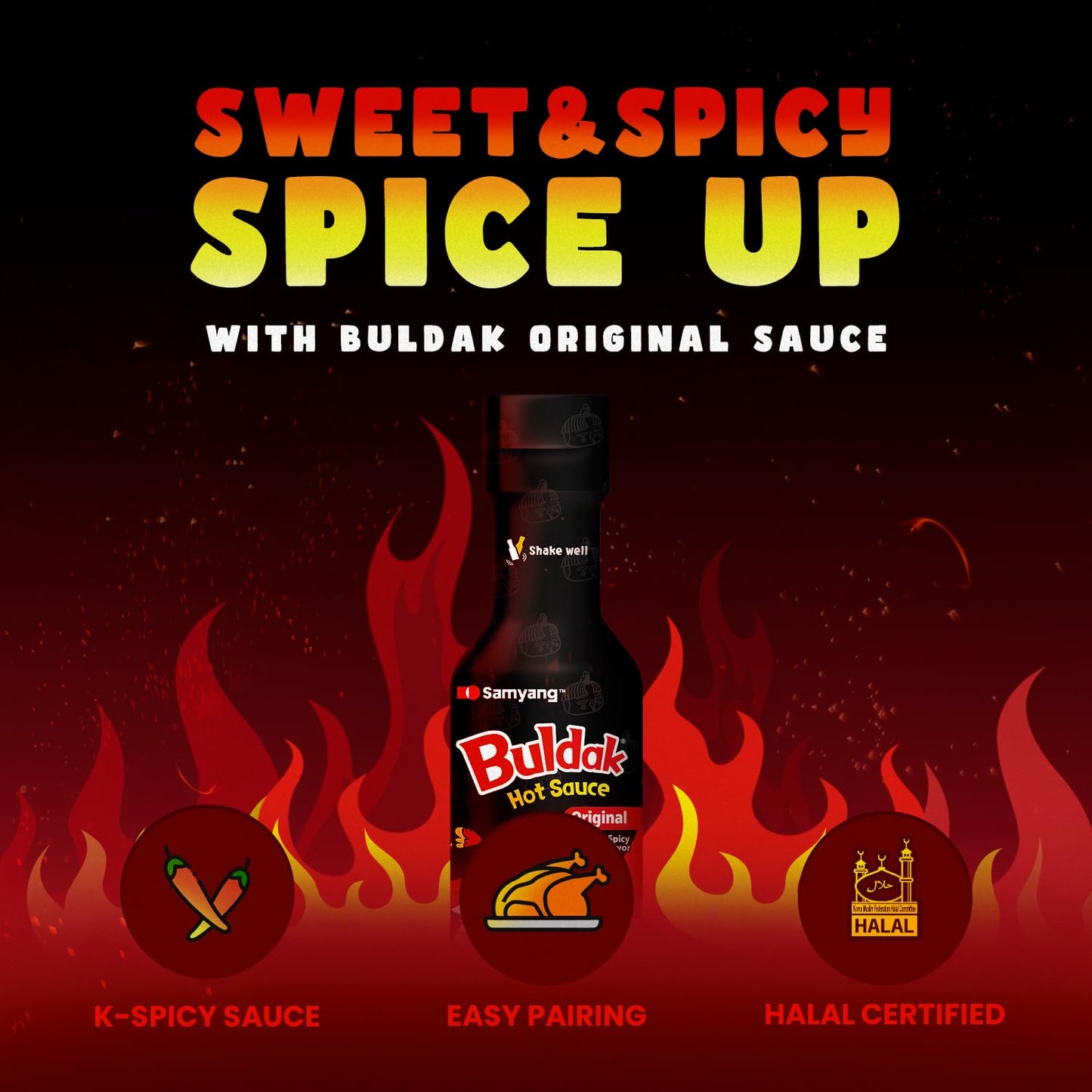 Samyang Buldak Hot Chicken Flavour Sauce 200g