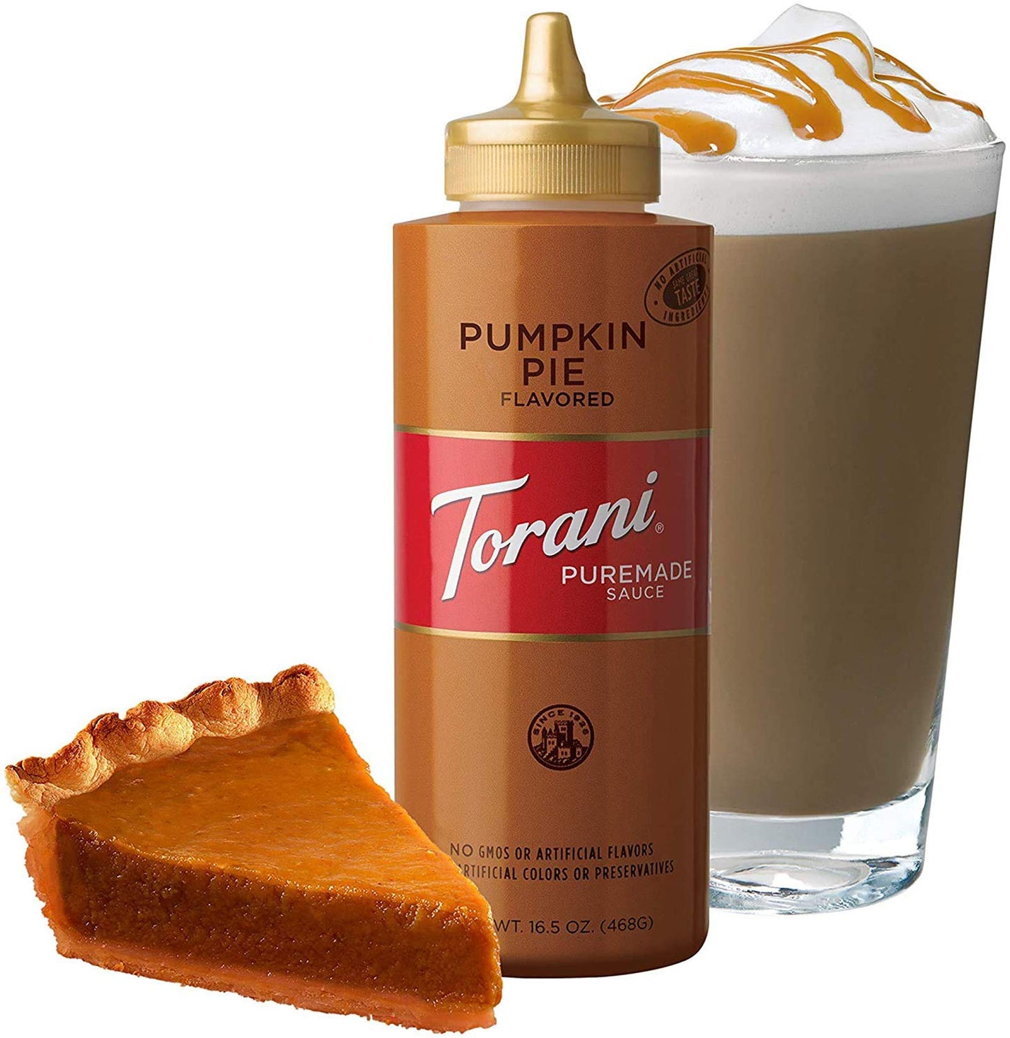 Torani Pumpkin Pie Sauce 16.5 Fluid Ounce
