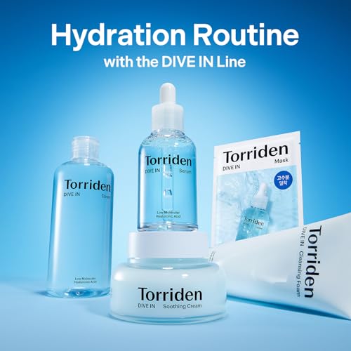 Torriden DIVE-IN Cleansing Foam Face Wash 5.07 fl oz