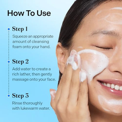 Torriden DIVE-IN Cleansing Foam Face Wash 5.07 fl oz