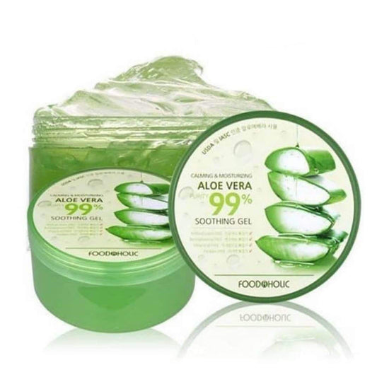 FOODAHOLIC Calming & Moisturizing Aloe Vera Purity 99% Soothing Gel 300ml