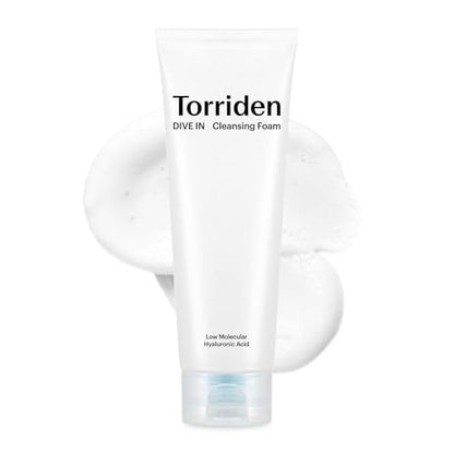 Torriden DIVE-IN Cleansing Foam Face Wash 5.07 fl oz
