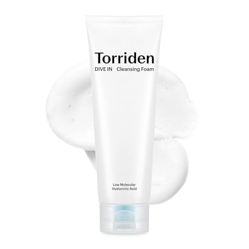 Torriden DIVE-IN Cleansing Foam Face Wash 5.07 fl oz